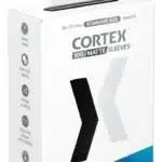 Cortex Sleeves Matte Standard Size (100) - Black