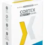 Cortex Sleeves Matte Standard Size (100) - Yellow