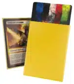 Cortex Sleeves Matte Standard Size (100) - Yellow - Image 2