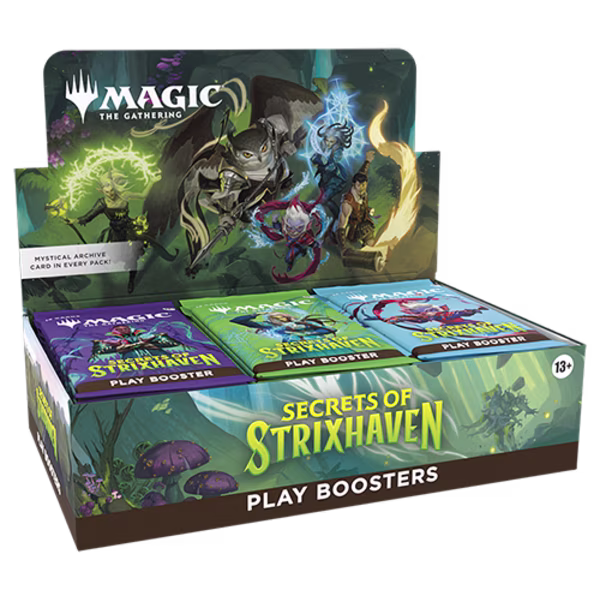 MTGSOS_EN_DspBx_Play_01_01 Secrets of Strixhaven Play Booster Box - Image 1