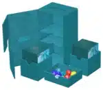 Twin Flip'n'Tray 200+ Xenoskin - Petrol - Image 2