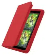 Zipfolio 160 8-Pocket Xenoskin - Red - Image 2